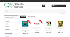 Desktop Screenshot of nzstore.biz